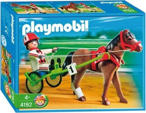 Playmobil 4192 Trabrennpferd  mit Sulky Ersatzteile Zubehör  zum auswählen #PM91 