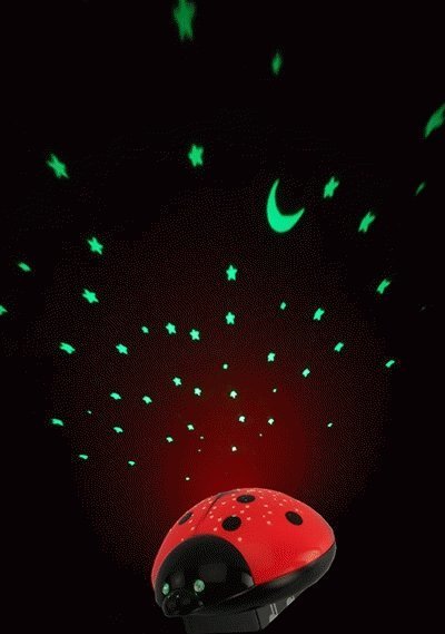 4013674870011 Ansmann Led Babycare Night Light Ladybug With Stars