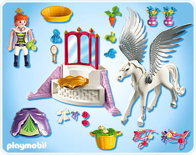 5144 Princesa Pegaso Princesa+Tocad Playmobil 