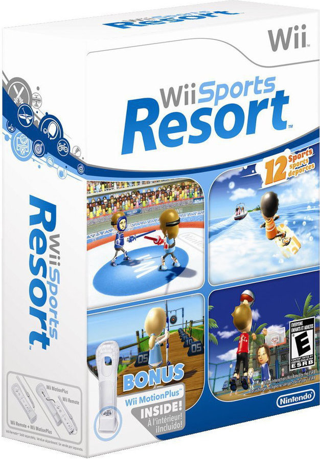 Nintendo Wii Sports Resort + Wii Motion Plus.