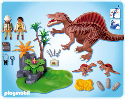 PLAYMOBIL ® 6267 Spinosaurus con Baby involucro 