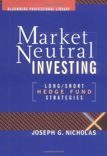Market neutral investing joseph nicholas pdf creator 843a rv arbitrage betting