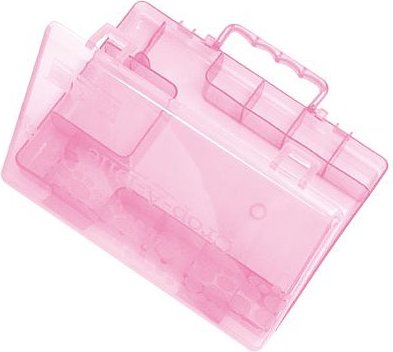 633356709091 We R Memory Keepers Crop-A-Dile Case With Eyelets, Pink
