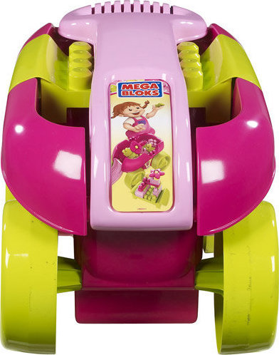 Mega Bloks Play-n-Go Wagon Pink