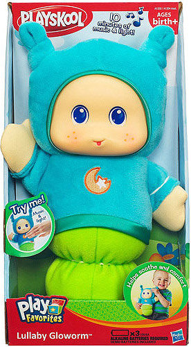 Blue Playskool Favorites Lullaby Gloworm Toy 
