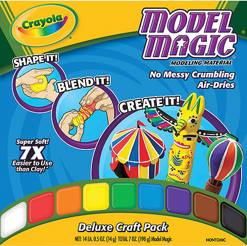 Crayola model magic variety pack assorted colors pack of 14 71662024031 Crayola Model Magic 5 Ounce 14 Pkg Assorted Colors