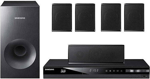 Samsung Ht 500 Za 500w Blu Ray Disc Player And 5 1 Channel Home Theater System