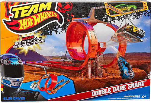 Hot Wheels Team Hot Wheels Double Dare Snare Track Set