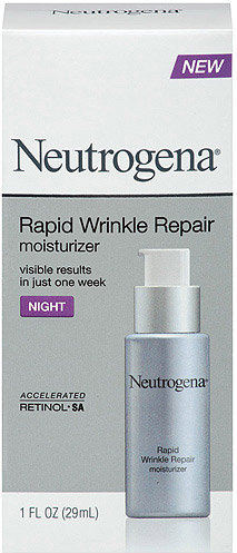 neutrogena wrinkle repair night cream