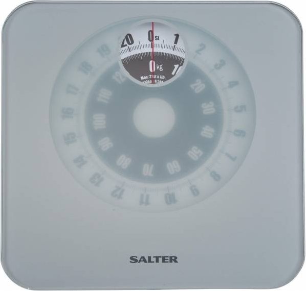 Salter 9139 WH3R Compact Analyser Bathroom Scale White