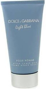 dolce and gabbana light blue aftershave balm