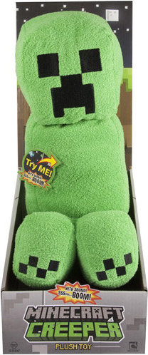 778988067093 Minecraft Plush Creeper With Sounds