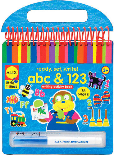 Alex Toys Little Hands Ready Set Write And Wipe Abc And 123 