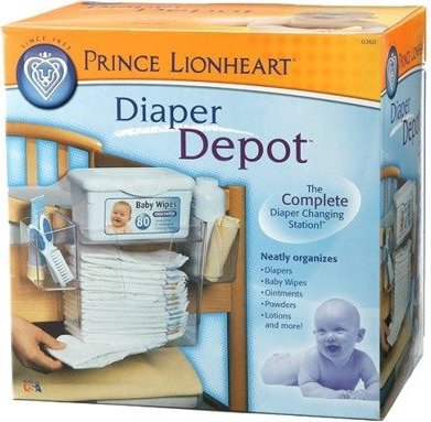 Prince Lionheart Diaper Depot, Dresser Top Diaper Depot Organizer