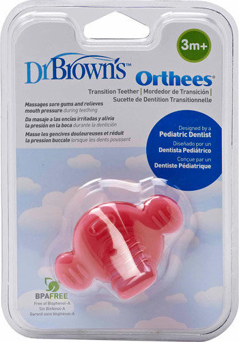 Brown's Orthees Transition Teether Blue Dr 