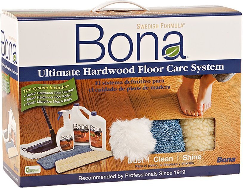 Ultimate Hardwood Floor Care, Bona Hardwood Floor Care System