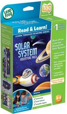 LeapFrog LeapReader Interactive Solar System Discovery Set by LeapFrog works with Tag Toys & Games 