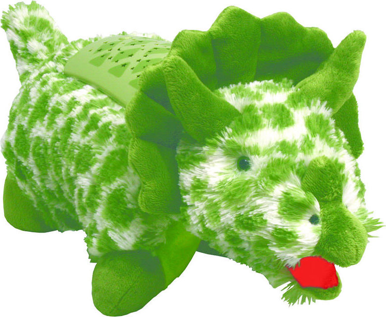 As Seen On TV Pillow Pets Dream Lites Green Triceratops Night-Lite 