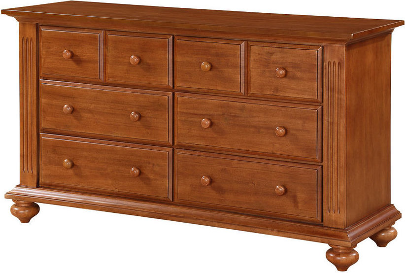 723175350168 Baby Cache Melbourne Double Dresser Fawn