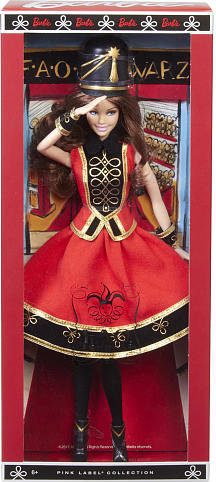 746775170530 Barbie FAO Schwarz Toy Soldier Doll - Brunette