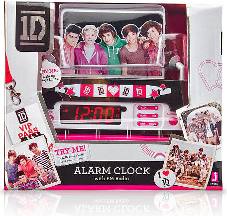 One Direction Alarm Schreibtisch Uhr 3.75 " Heim oder Büro Dekor E136 Ce Für 