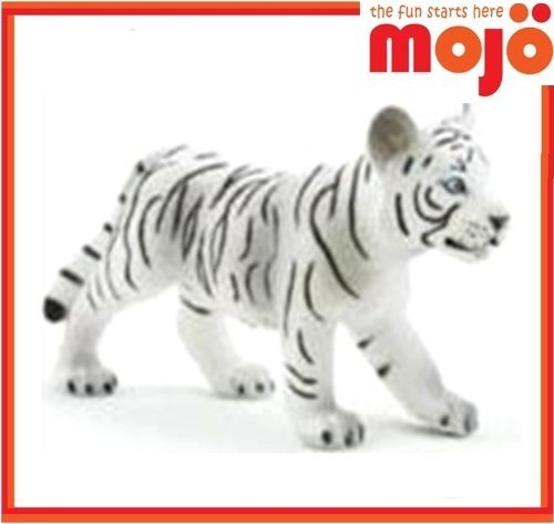 MOJO WHITE TIGER CUB animal replica 387147 