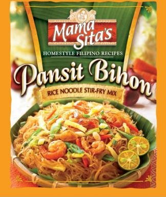 4806512022082 Mama Sita S Pansit Bihon Rice Noodle Stir Fry Mix Homestyle Filipino Recip
