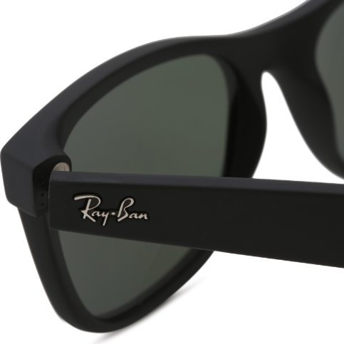 ray ban black rubber frame