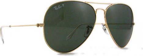 ray ban rb3025 aviator large metal sunglasses 62mm polarized