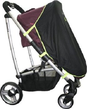 limited edition steel grey trim the blackout blind for prams & pushchairs SnoozeShade Original
