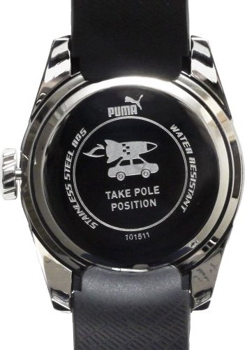 puma take pole position watch stainless steel 805