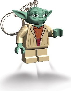 Brand New Genuine LEGO Star Wars YODA Ledlite Key Chain 