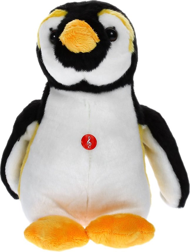 Мягкая озвученная игрушка Wiki Zoo "Пингвин" вызовет улыбку у каж...