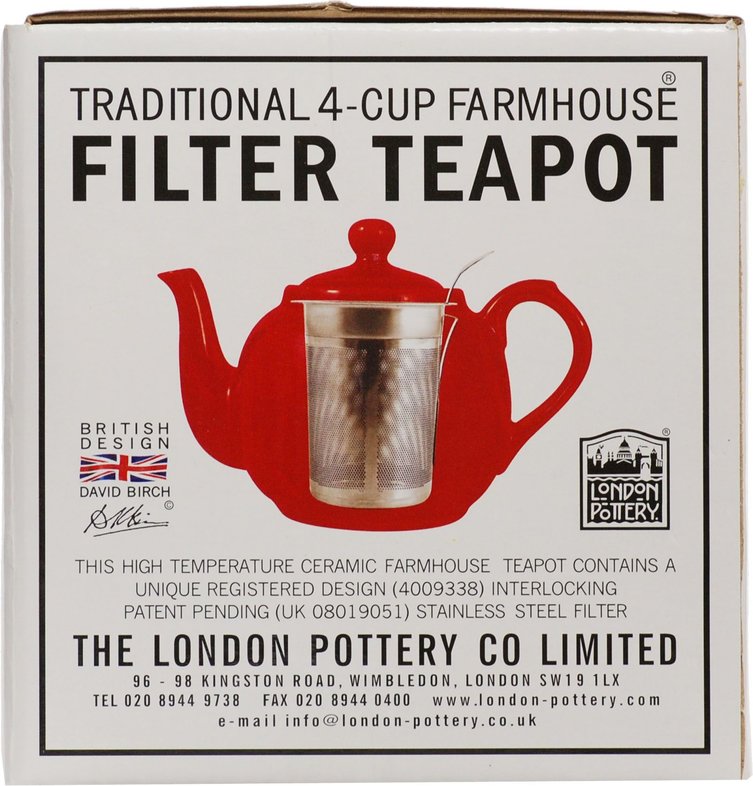 5017039142958, 5024504732408 London Pottery 4 Cup Farmhouse 