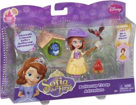 746775304140 Disney Sofia the First Buttercup Troop Sofia Doll Playset