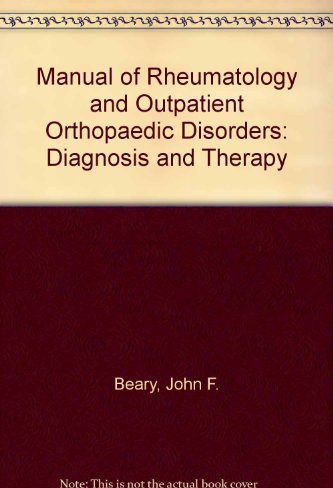 9780316085755 Manual of Rheumatology and Outpatient Orthopaedic ...