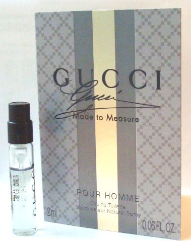 Teoretisk konto Ups 737052718033 Gucci Made to Measure Pour Homme EDT 0.06oz