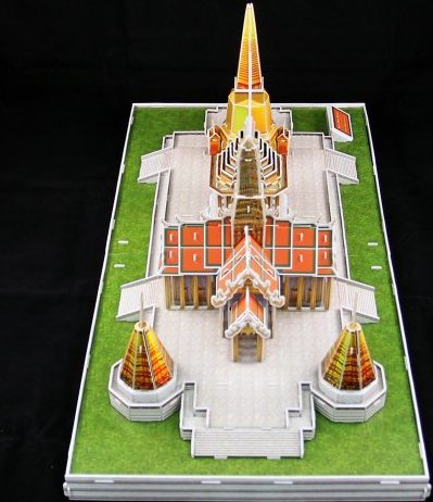 3D Puzzle Wat Phra Kaew /2.Wahl/ B-Ware Thailand Cubic Fun Tempel Bangkok Buddha 