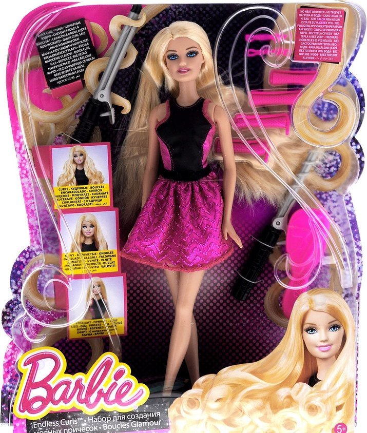 746775377038 Barbie Endless Curls Doll