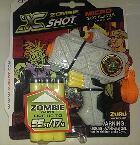 Pretend to slay some Zombies with the X-Shot Micro Dart Blaster Zombie edit...