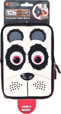 Tab Zoo Universal Tablet Sleeve with Built-in Stand for 8 inch Tablets Panda
