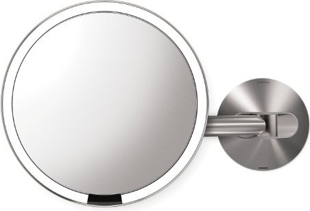 Sensor Activated Lighted Vanity Mirror, Simplehuman Wall Mount Sensor Mirror Installation