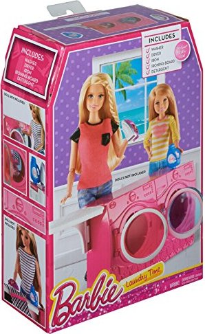 887961057713 Barbie Story Starter Laundry Room Playset