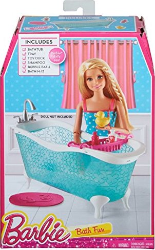 887961057805 Barbie Story Starter Bathtub Playset