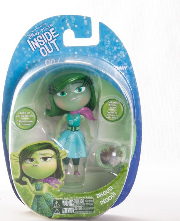 Disgust Degout Brand New Inside Out Disney Pixar Small Figure.