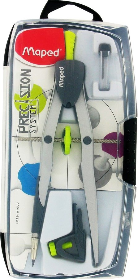 291013 Maped Bow Precision System Fancy Compass purple or blue Assorted Colours 