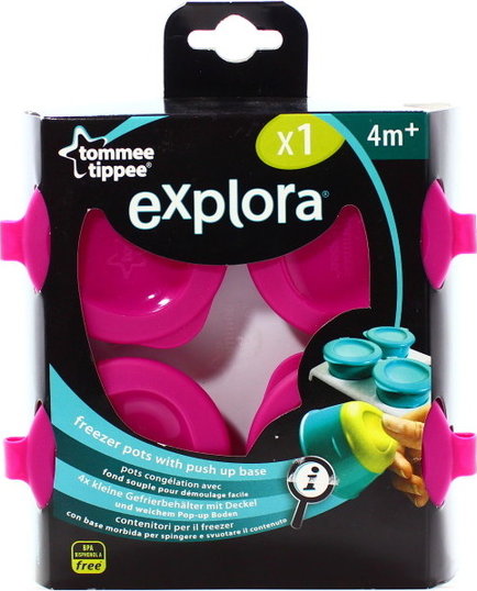 4m+ Tommee Tippee 446602 Explora Weaning Spoons x5 