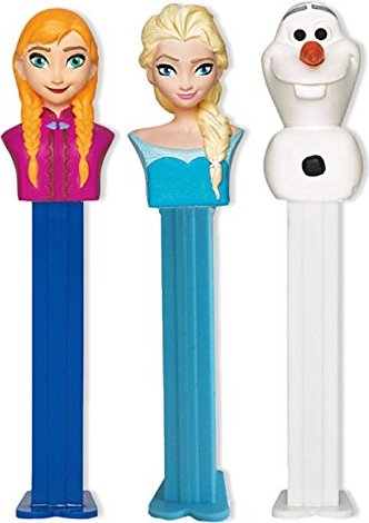 Carded Frozen II Olaf Brand New Details about   PEZ Candy & Dispenser 