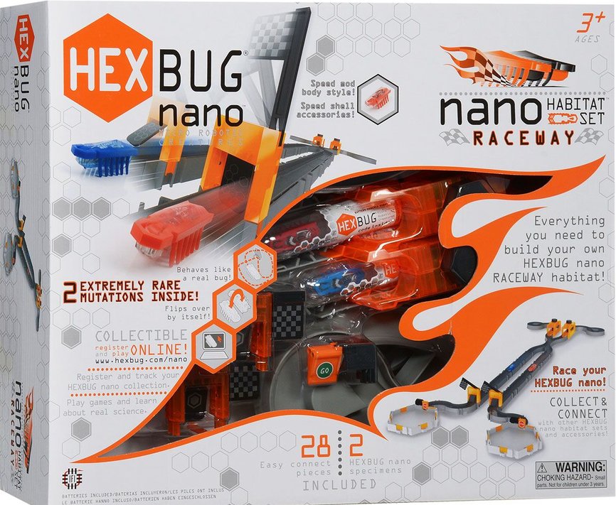 HEXBUG NANO Habitat Set Starter Pack 3 pcs 1 Nano Specimen 