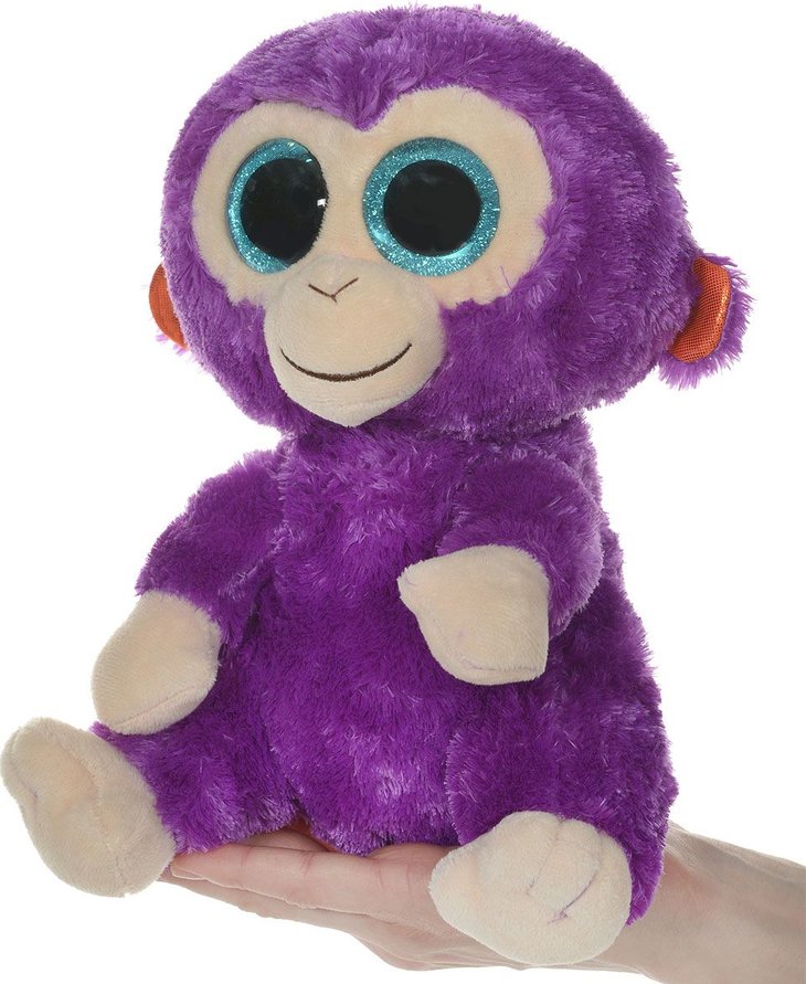 GRAPES THE MONKEY TY BEANIE BOOS  BRAND NEW 